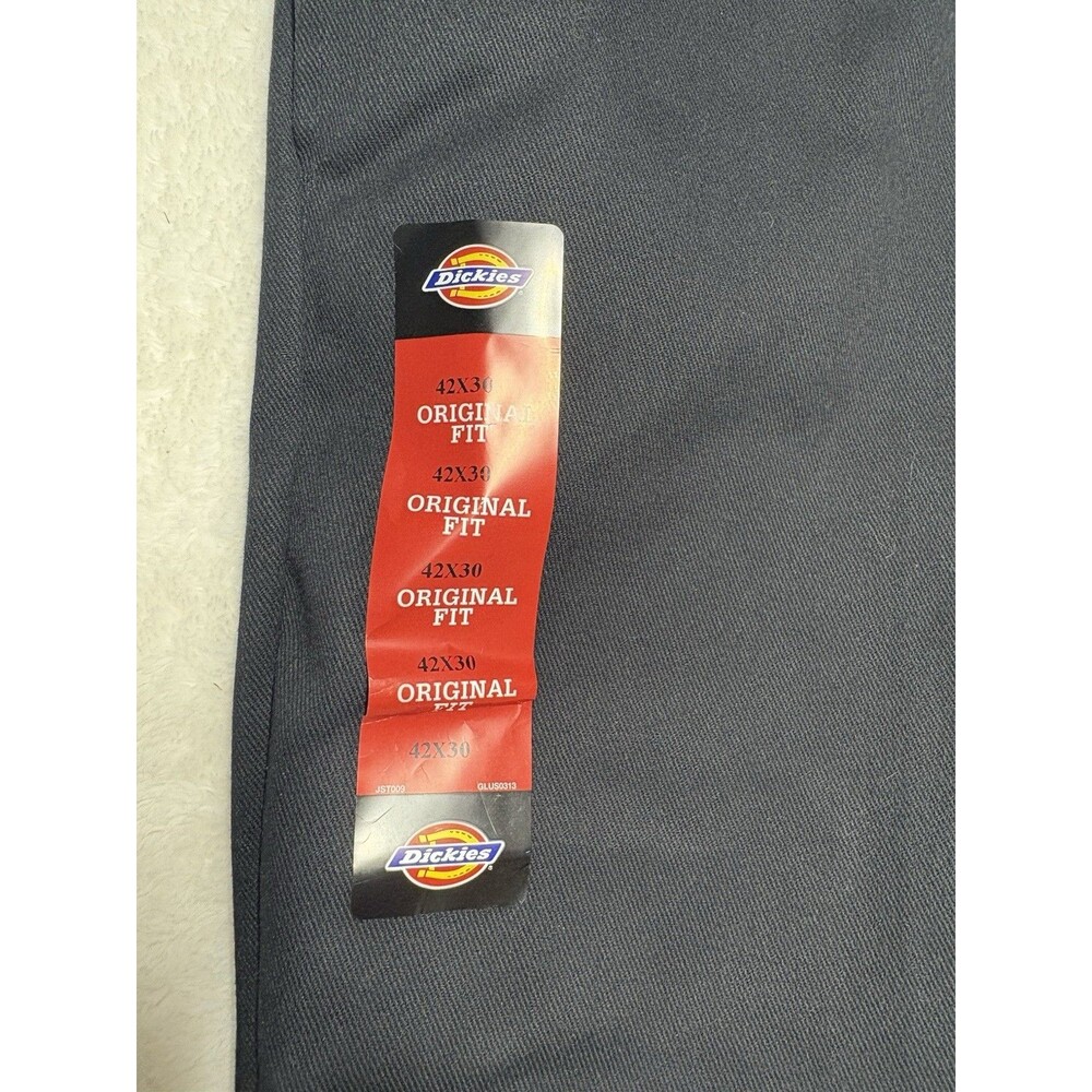 Dickies 874 Men’s Flex Work Pants - Black, Size 42/30 0112 - Picture 3 of 12